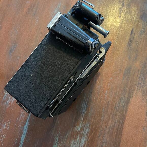 VTG Graflex Crown Graphic 4x5 Large Format Camera With Graflex Optar 135mm Lens - Picture 10 of 12